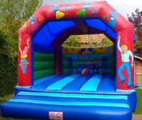Adult size crazy party bouncy castle