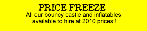 Bouncy castle offer