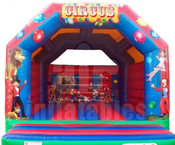 Circus adult bouncy castle
